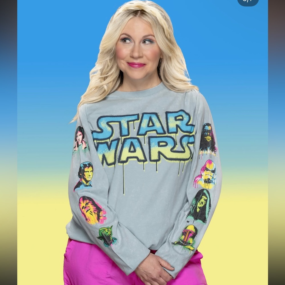 Star Wars Ashley Eckstein collection long sleeve shirt